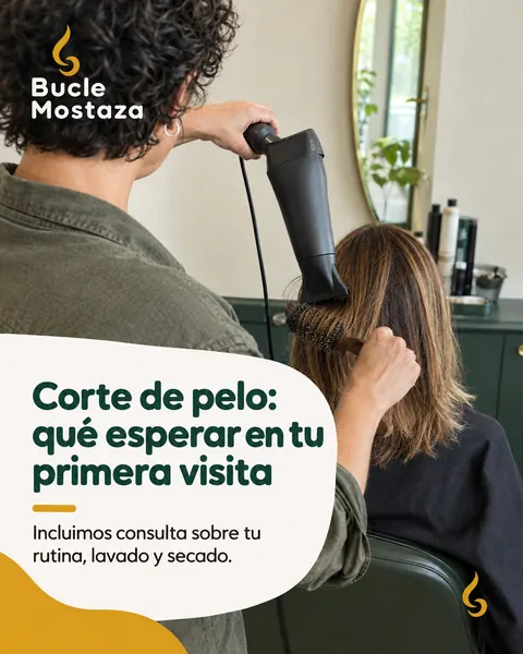 Bucle Mostaza, peluquería: Corte de pelo: qué esperar en tu primera visita